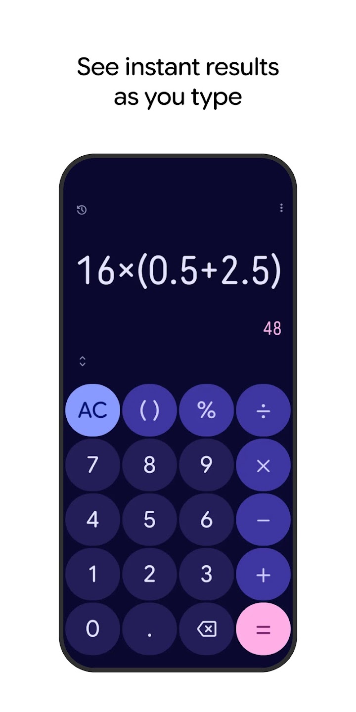 Calculator screenshot