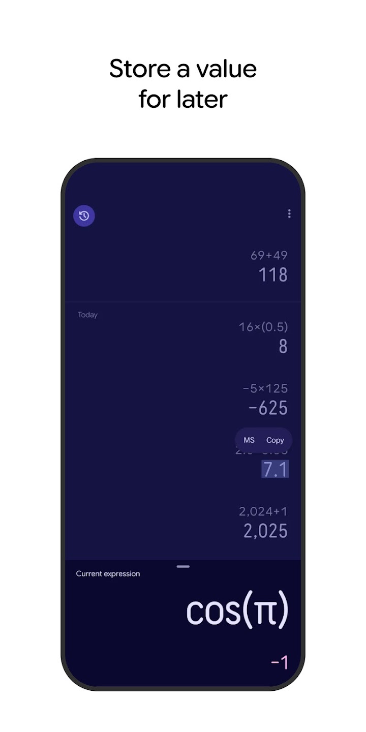 Calculator screenshot
