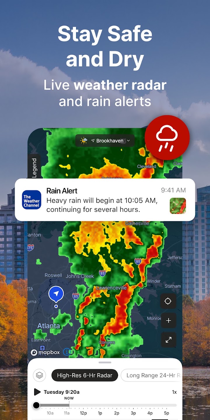 The Weather Channel - Radar screenshot