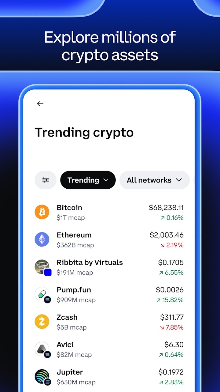 Coinbase: Buy Crypto & Stocks screenshot
