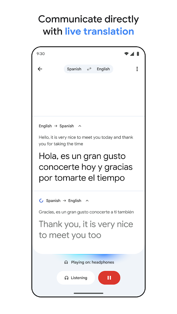 Google Translate screenshot